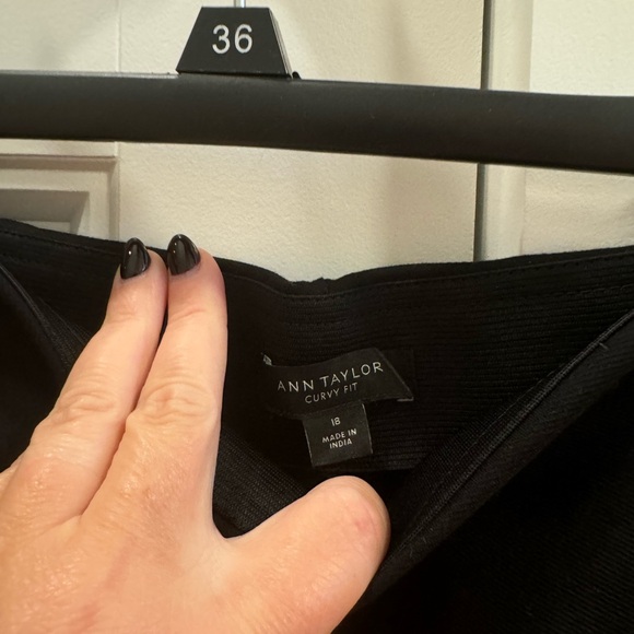 Ann Taylor black slacks - Picture 5 of 5